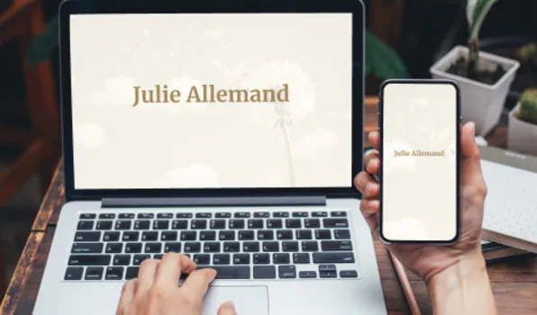 Ouverture nouveau support de communication web, Châteaubourg, Julie Allemand