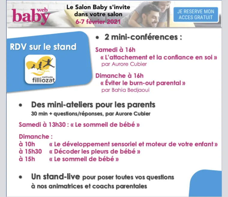 Un événement web pour les futurs et jeunes parents, Châteaubourg, Julie Allemand